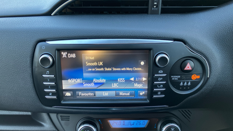 Toyota Yaris 1.5 Hybrid Y20 5dr CVT [Bi-tone] Hybrid Hatchback